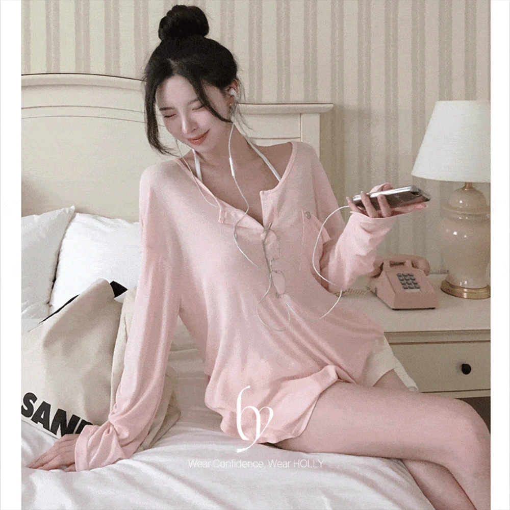 [SET할인] made 촉촉 포켓 긴팔티+[MADE] 필링 숏팬츠