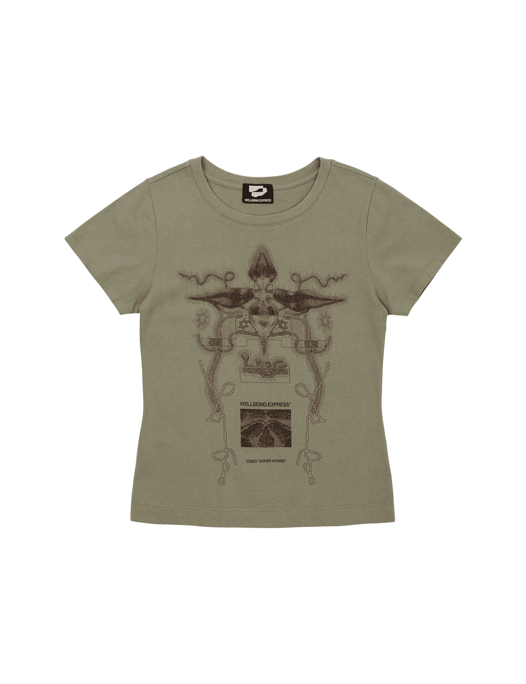 Digital Tattoo Tee Renewal Khaki