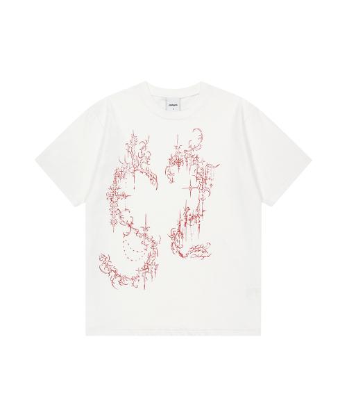 HEART TATTOO TEE WHITE(MG2GMMT512A)