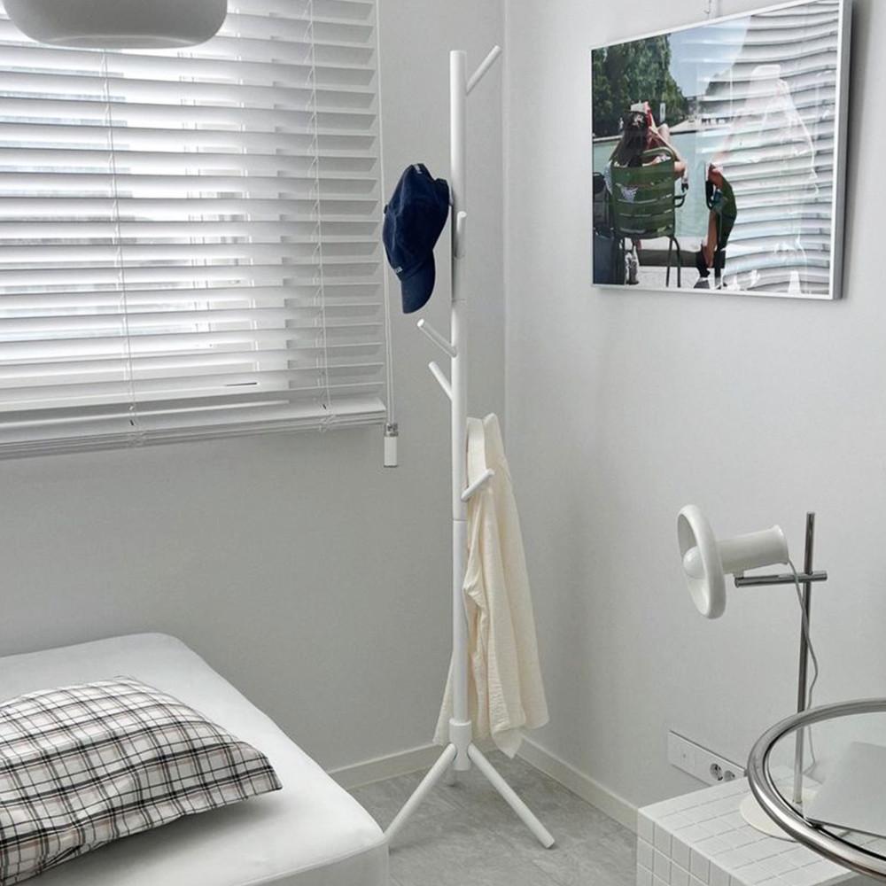 비알프렌드 미니행거 스탠드옷걸이 원목 스탠딩 행거 자취방