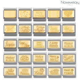 노미네이션 컴포저블클래식 ENGRAVED 18K 골드 링크 030121(택1)