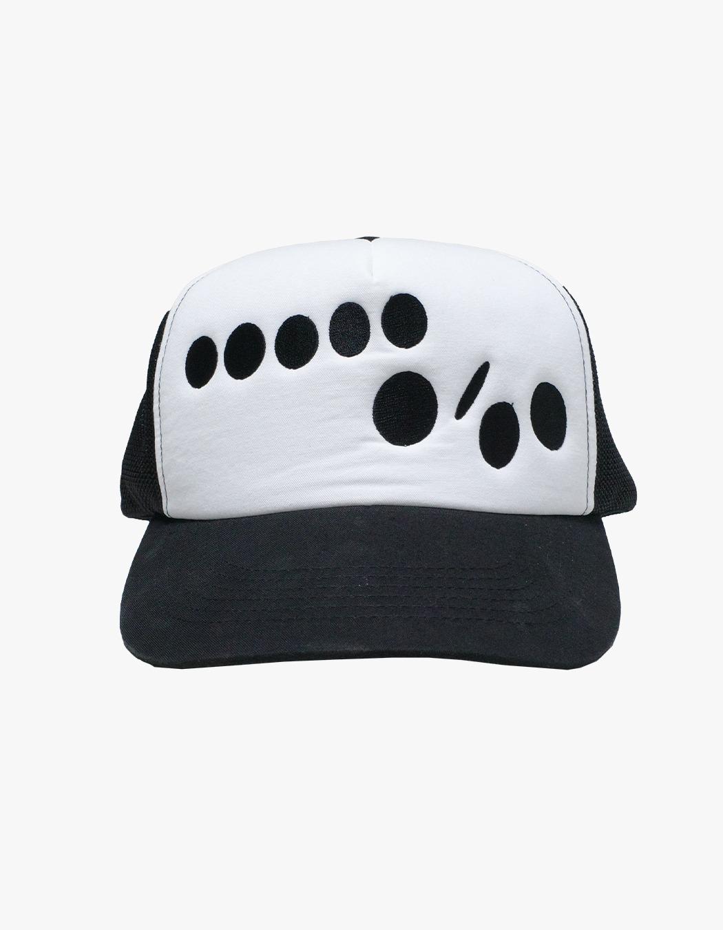 Logo Mesh Cap - Black/White