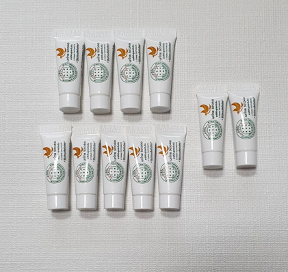 5star4a 태국치약( 여행용 9+2개)천연허브치약 콩알치약    c