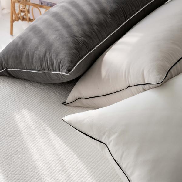 피그먼트 워싱 60수 등받이쿠션 큰베개 쿠션커버