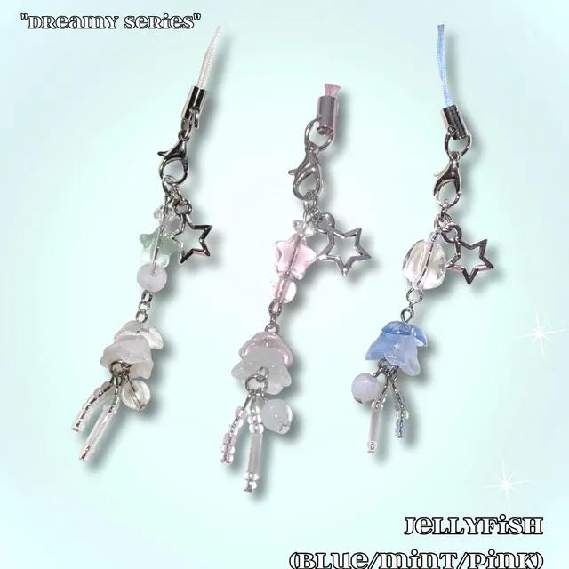 [2개이상구매시할인] 몽환 Jellyfish 미니 키링 (에어팟/버즈 키링)