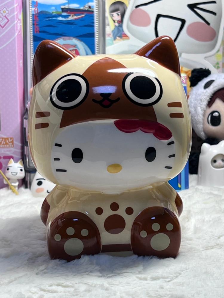 [몬스터 헌터 x 헬로키티] 키티 몬스터 헌터 아이루 저금통