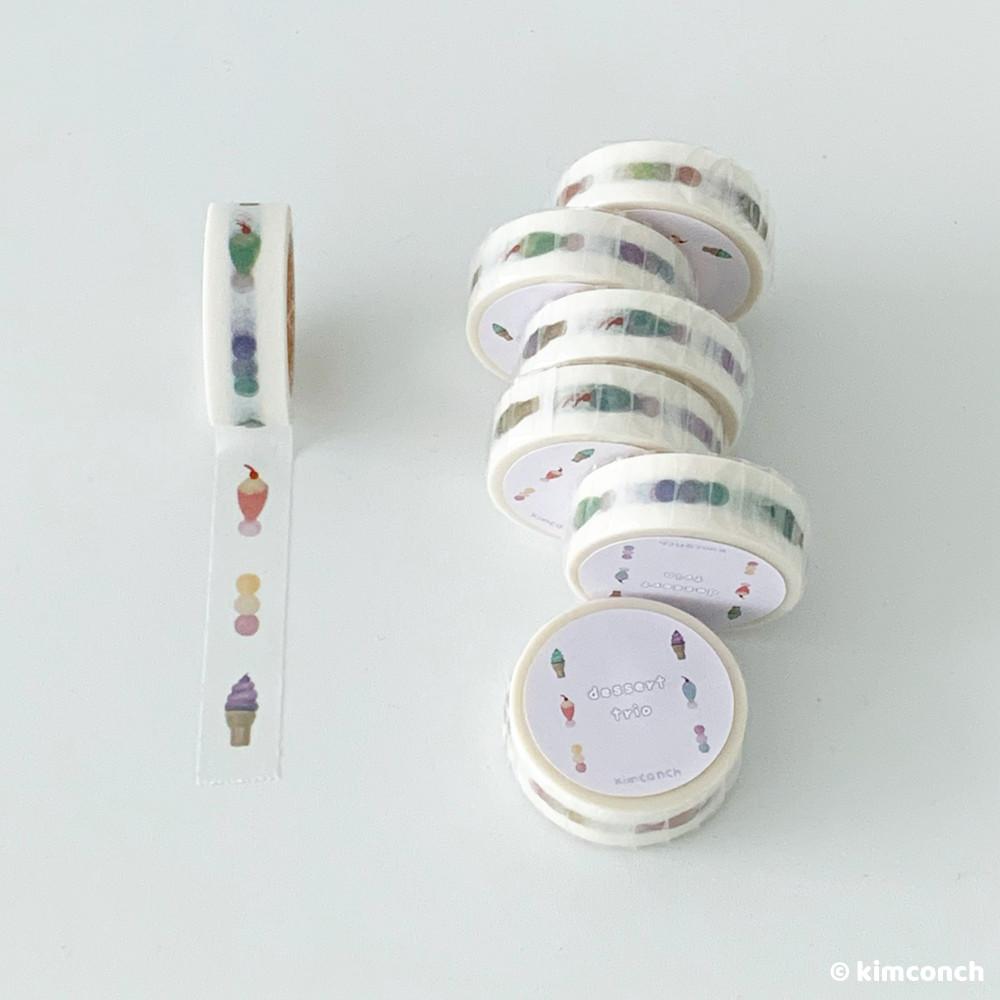 디저트 트리오 마스킹테이프