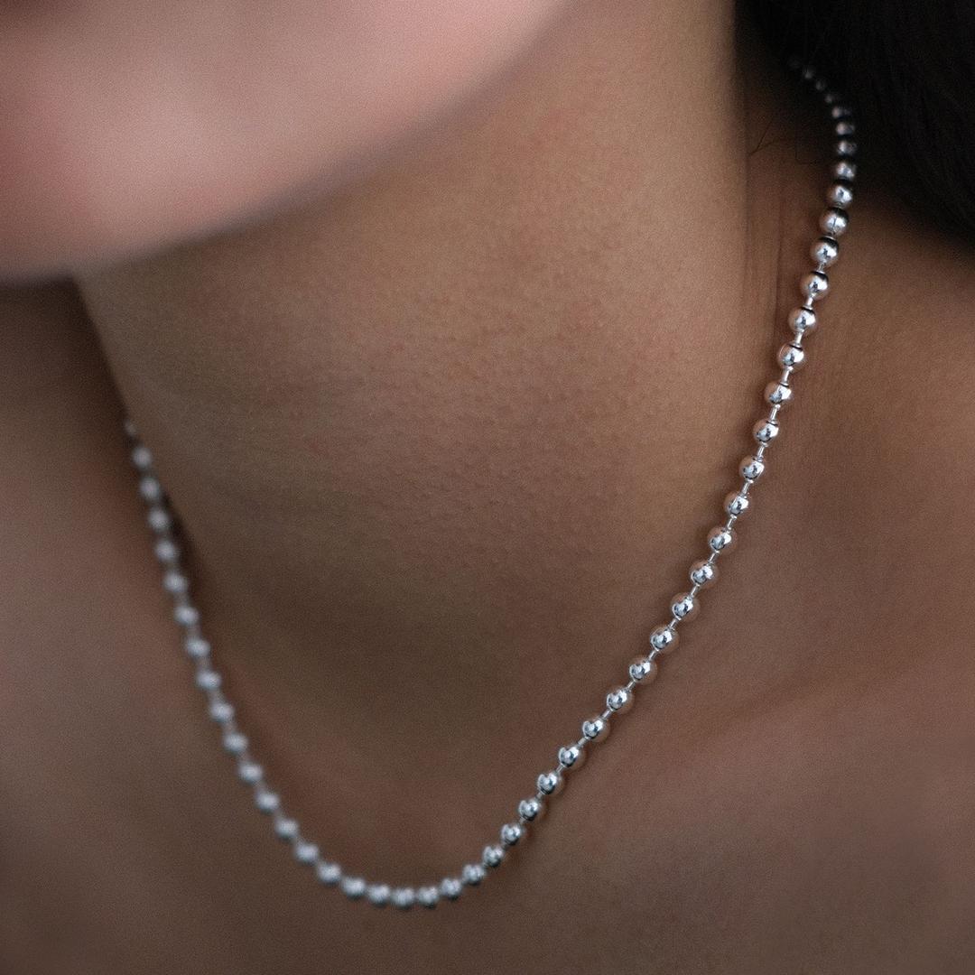 Maria Chain Necklace (silver925)