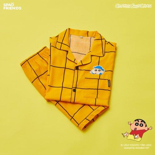 (짱구) 잘자요 짱구 잠옷(YELLOW)_SPPPC25U06