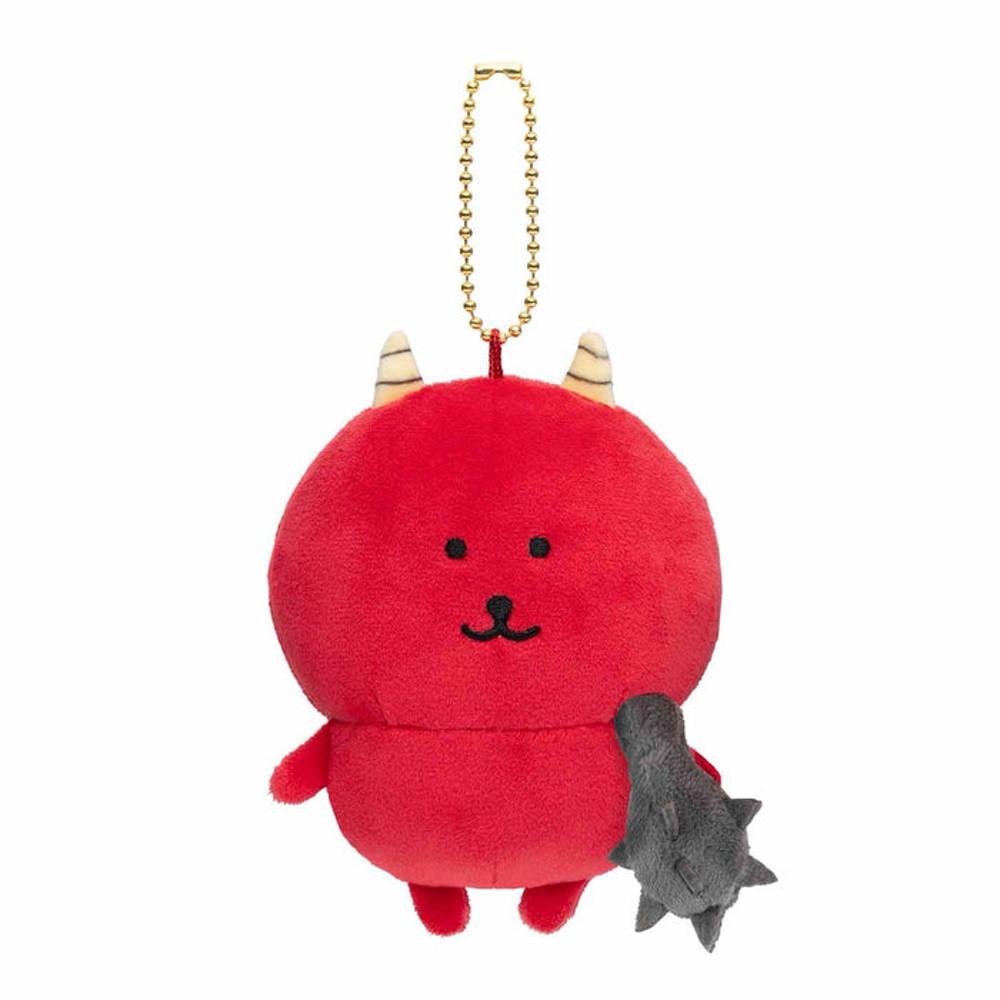 나가노 농담곰 빨간 도깨비 오니 마스코트