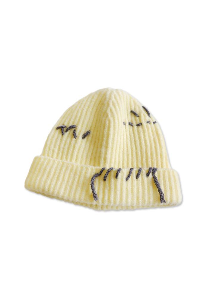 22AW Hand Stitch Detail Beanie / Lemon 한정 발매 제품