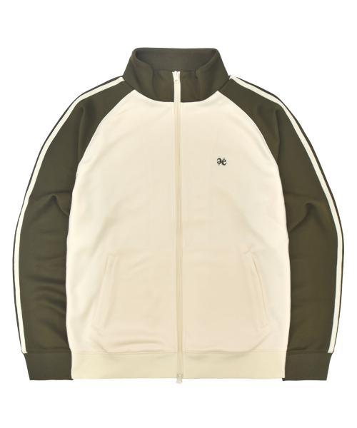 (24F/W) Basic Logo Track Zip-Up - Khaki