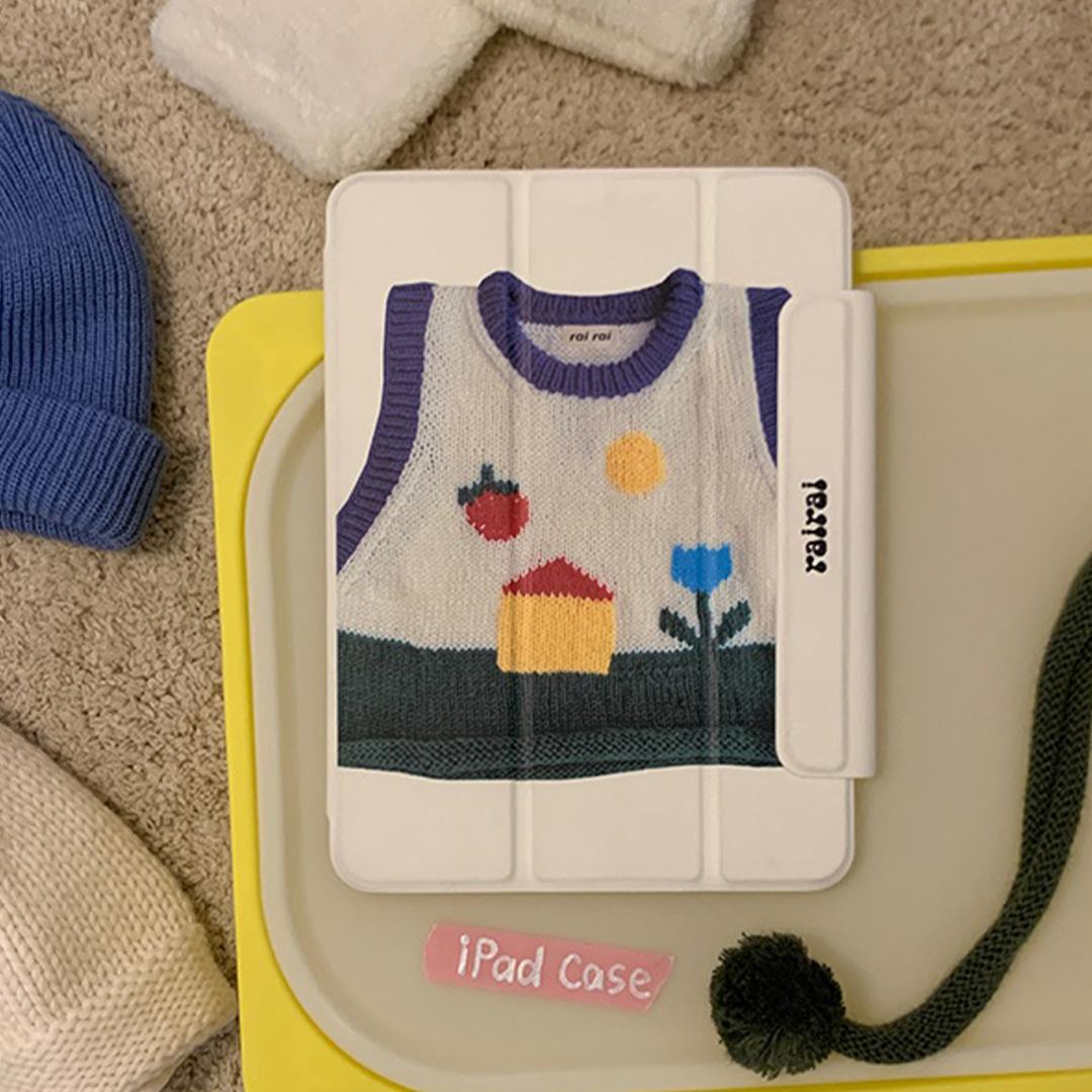 러블리 스웨터 하우스 아이패드 케이스