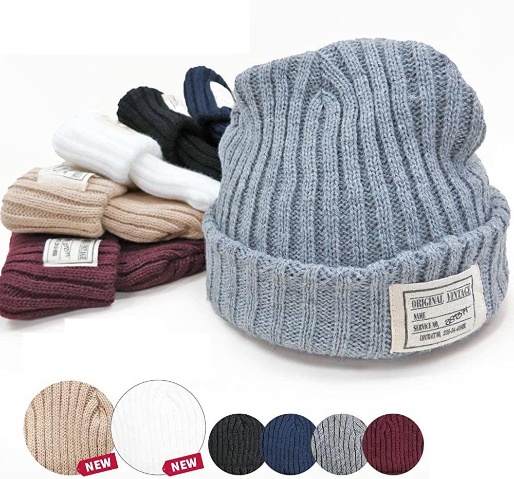 Y&M 비니모자 방한 니트비니