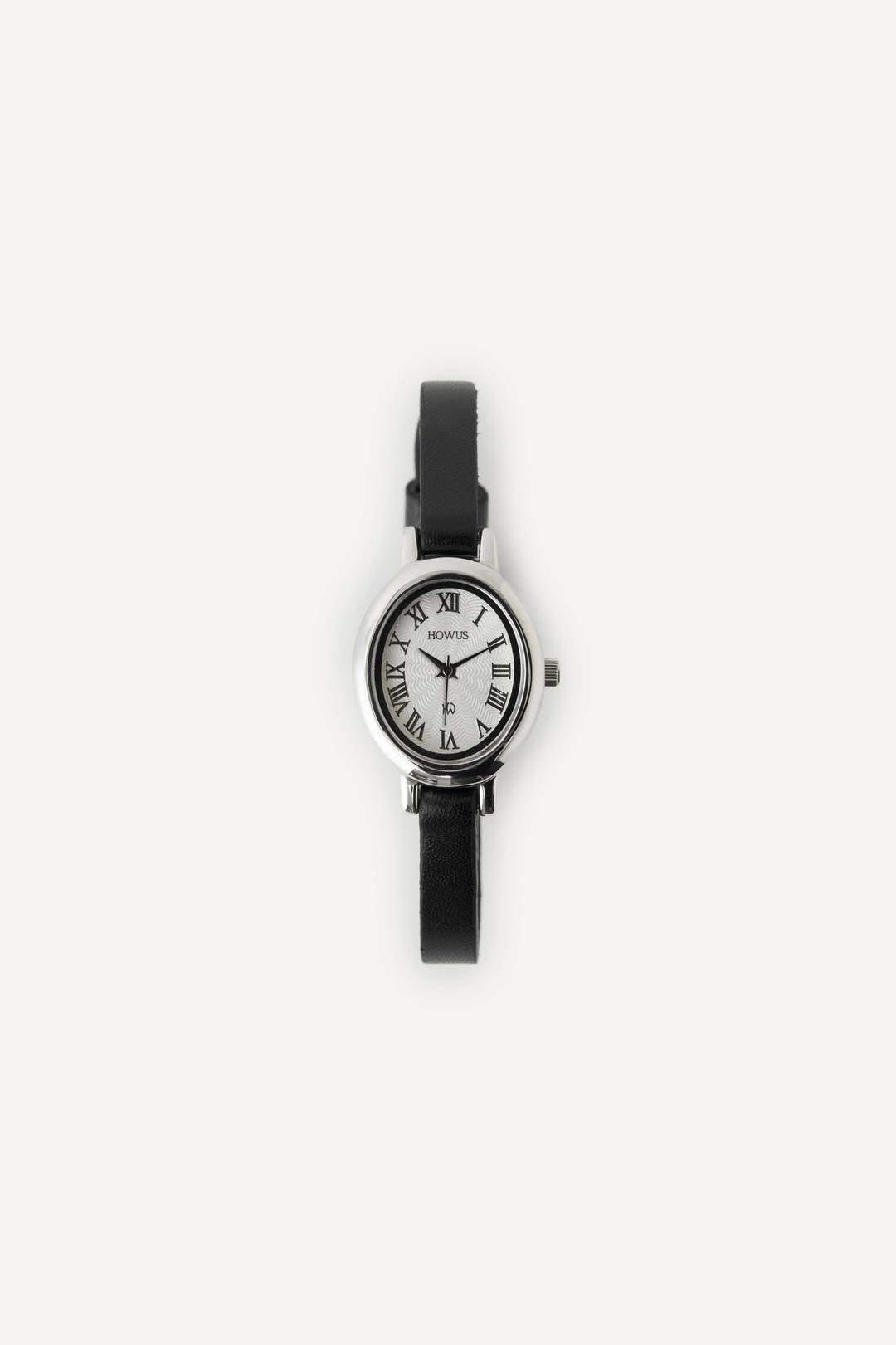 Classic Ellipse Leather Watch