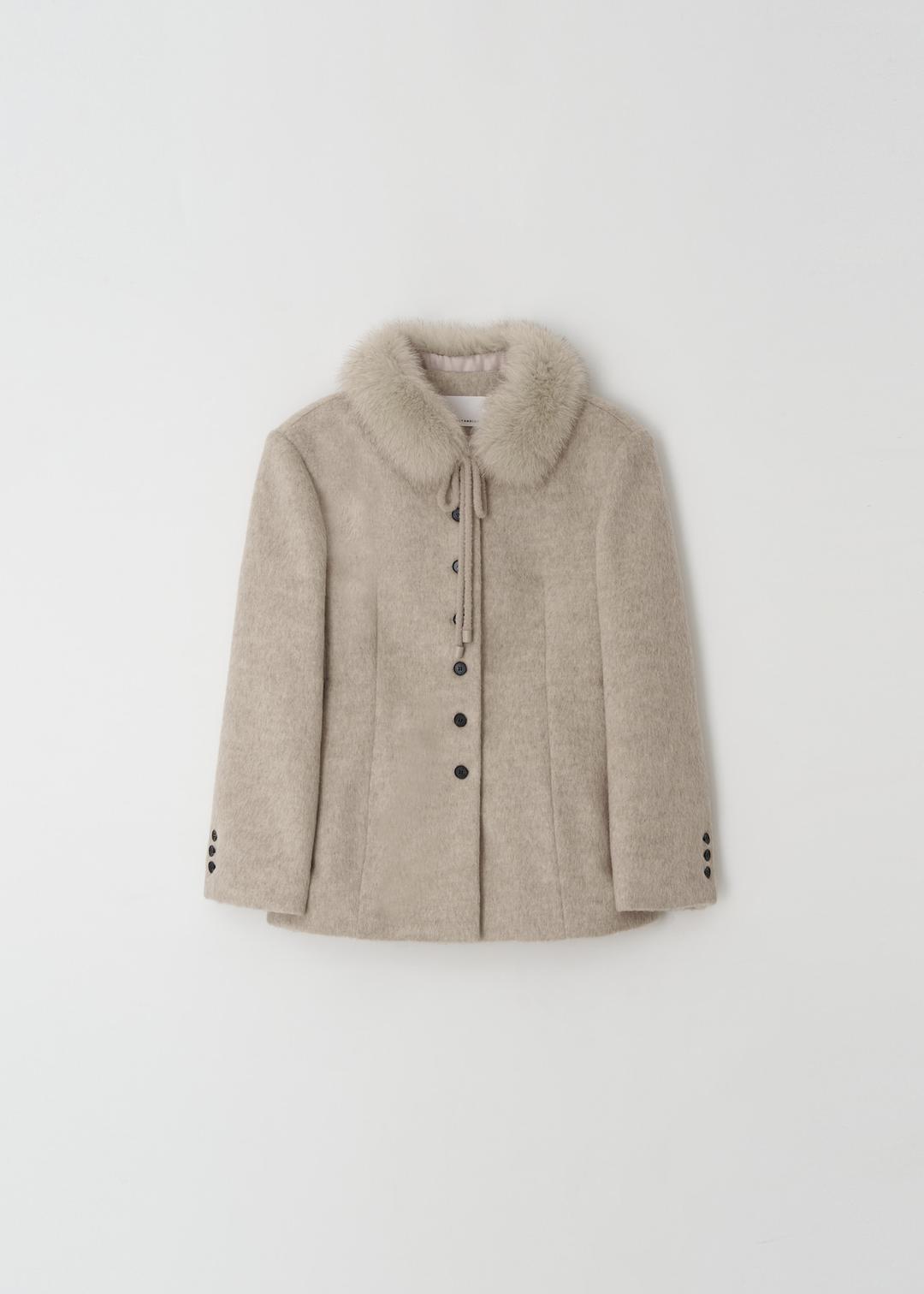 Suri alpaca coat