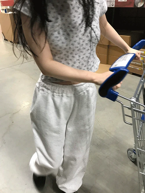 [5차] 메이드 쿠앤크 와이드 조거 팬츠 (화이트쿠앤크/오트밀쿠앤크) 10% 할인, 단독 주문 시 당일 출고