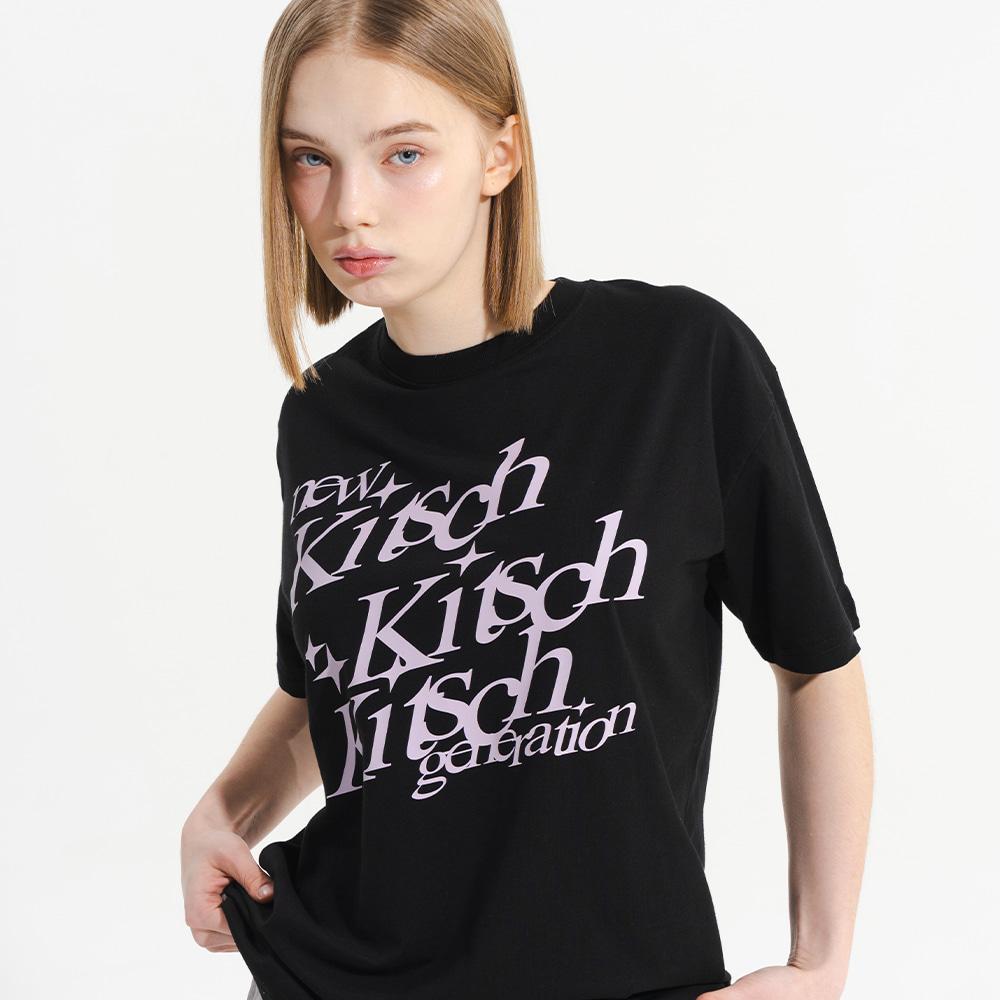 3 KITSCH SHORT SLEEVE (BLACK)