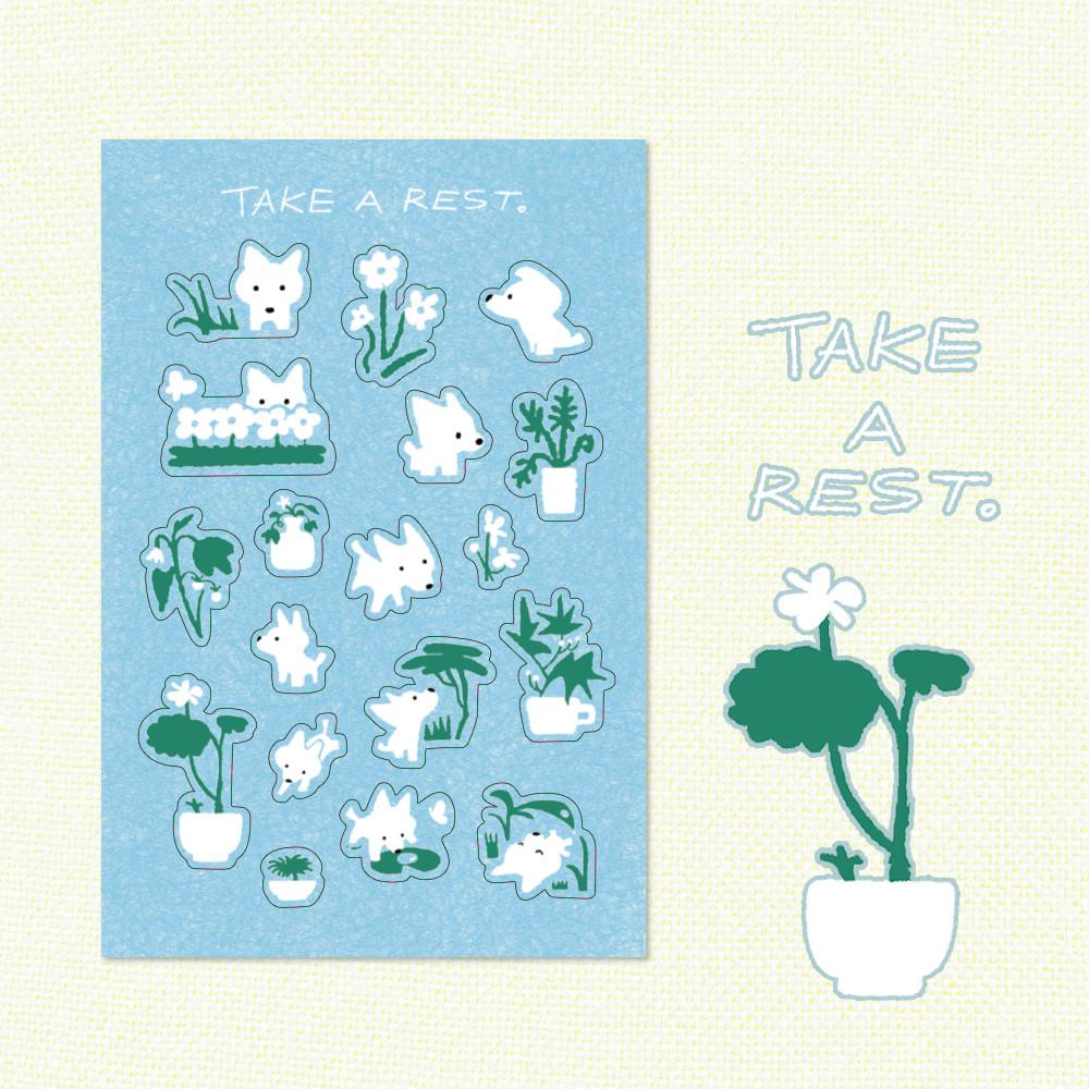 초록나기 [스티커][B급할인]