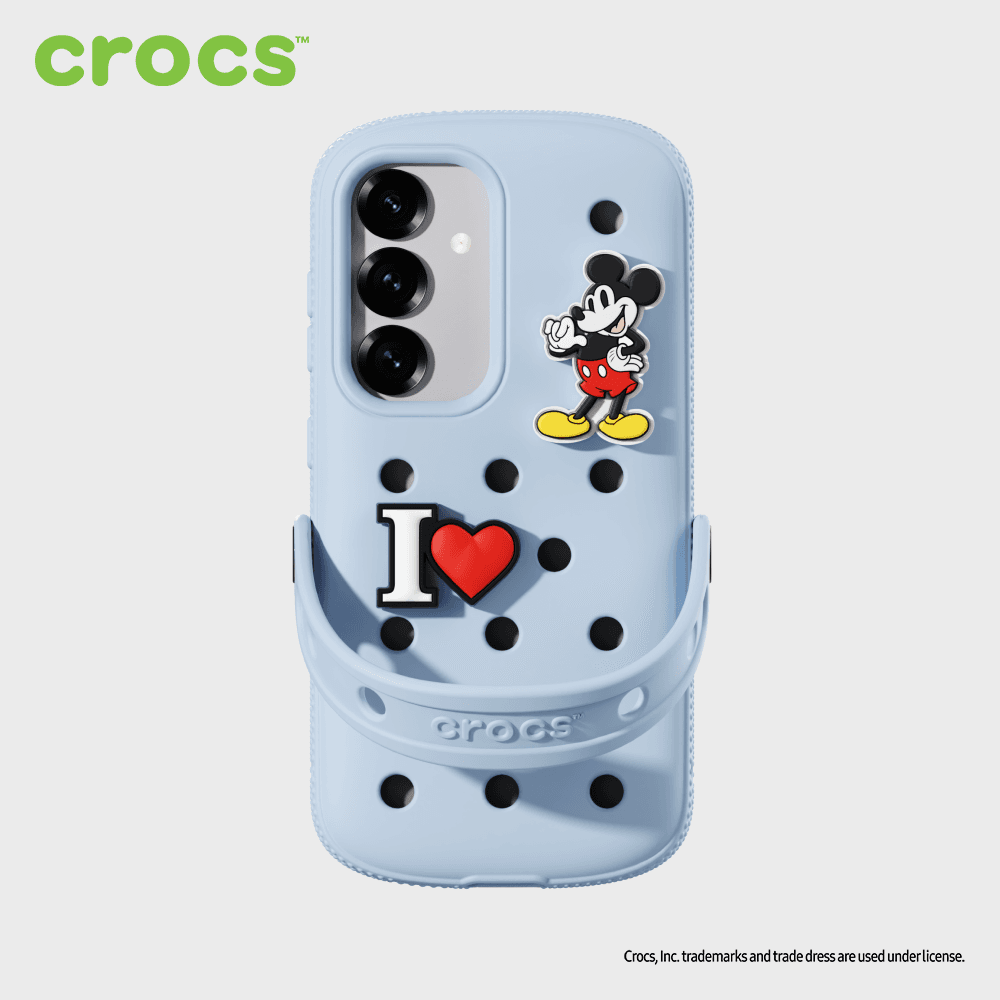 크록스 블루 칼사이트 케이스 for Galaxy S25 Series