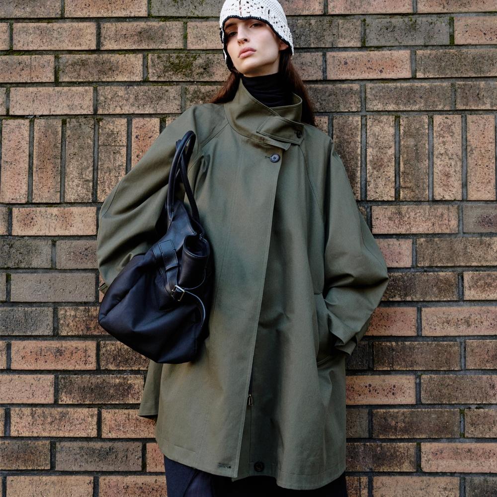 Barren trench jacket_Khaki