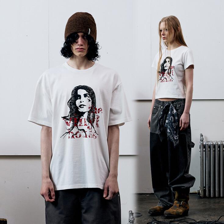 VINTAGE WOMAN TEE WHITE