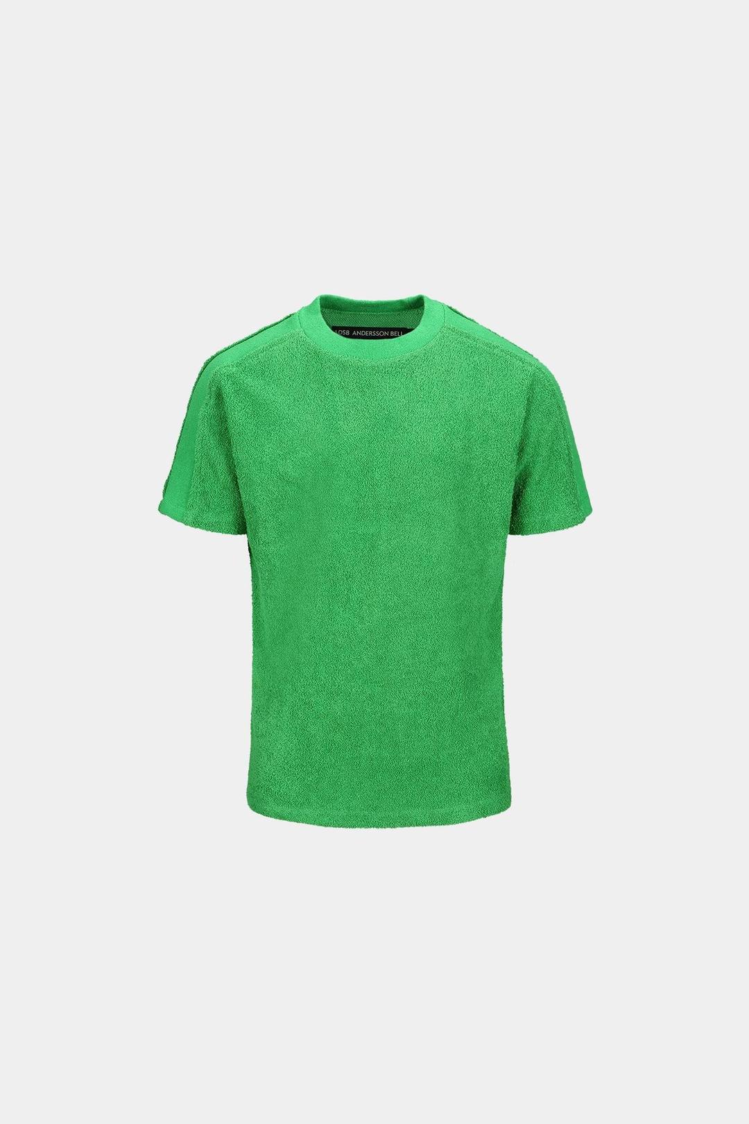 TERRY SUMMER CREW-NECK SWEATER atb1078m(GREEN)