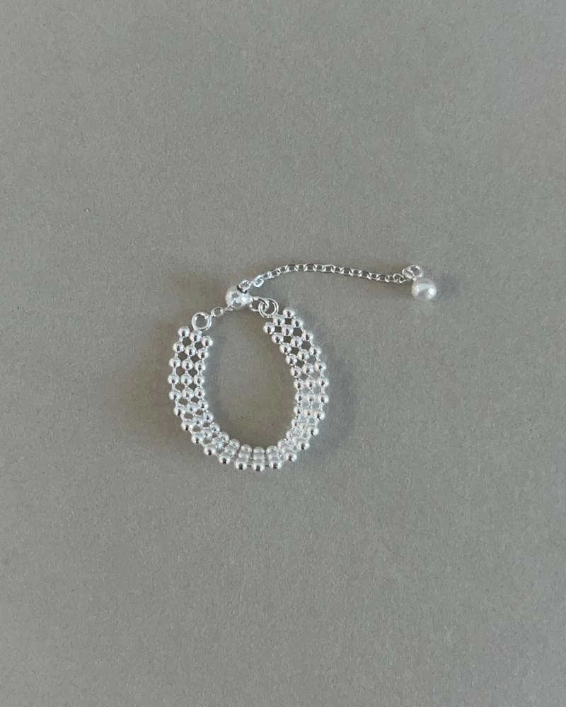 (ACC) Silver ball ring 9