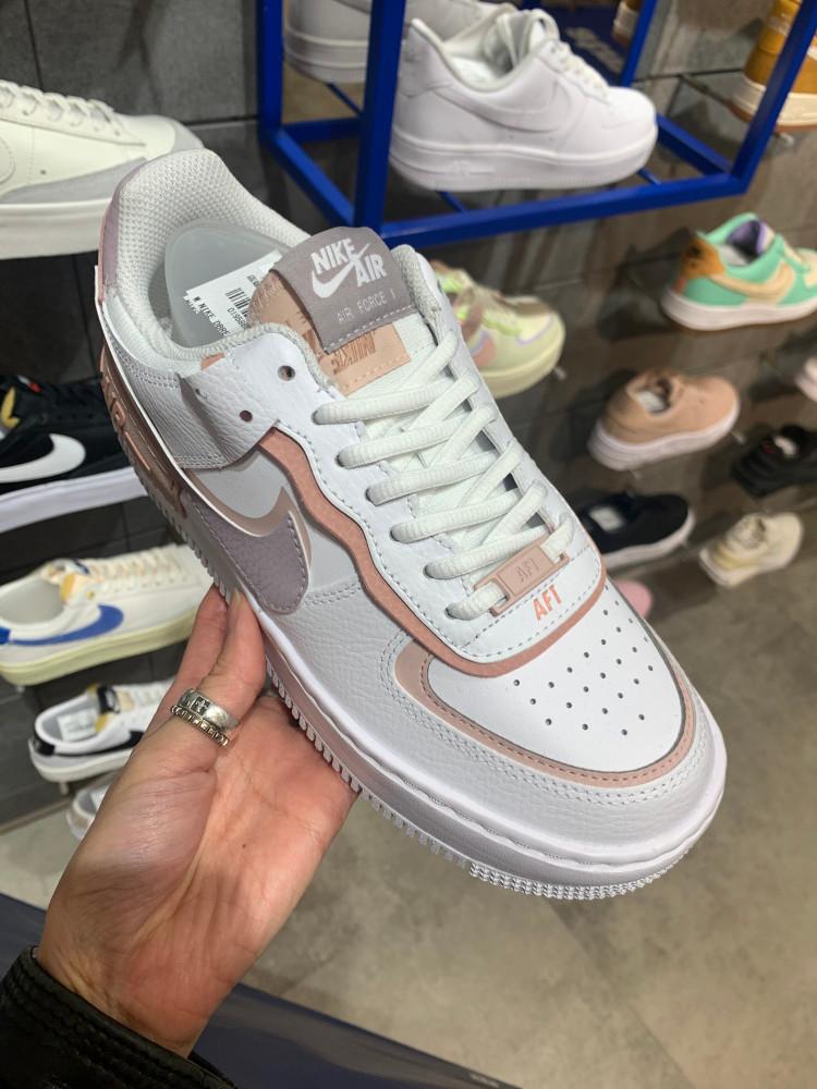 나이키 에어포스 쉐도우 핑크베이지