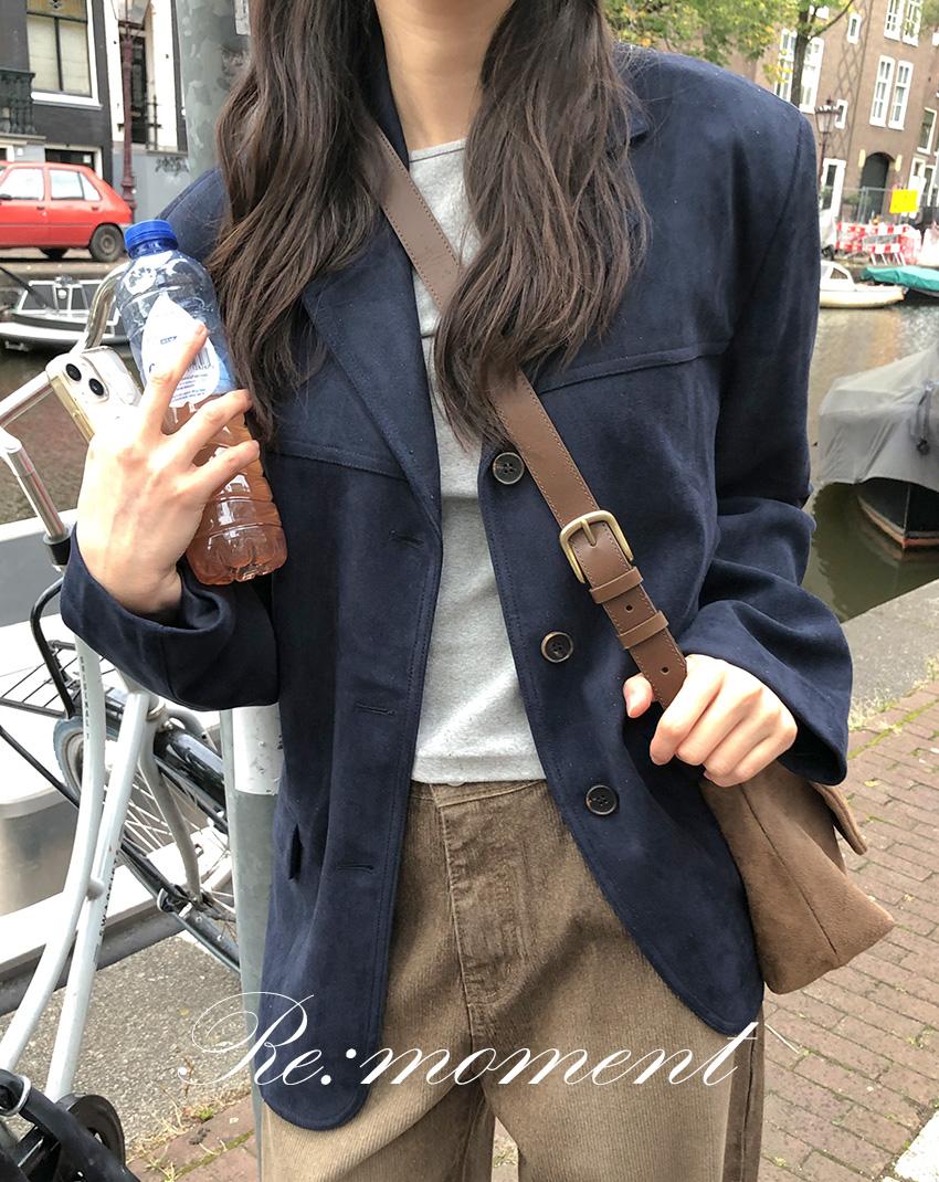 [뉴컬러 추가!/RE:MOMENT/당일발송] made. 베를린 하프 스웨이드 자켓 4color! (스웨이드자켓/봄신상/루즈핏/하이퀄리티)