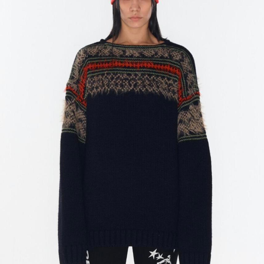 오픈와이와이 FAIR ISLE SWEATER