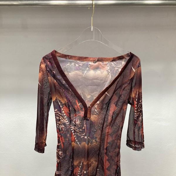 Ozz Croce see-through top