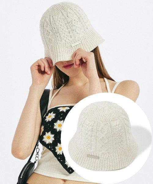 써머 드롭 버킷햇 [IVORY]