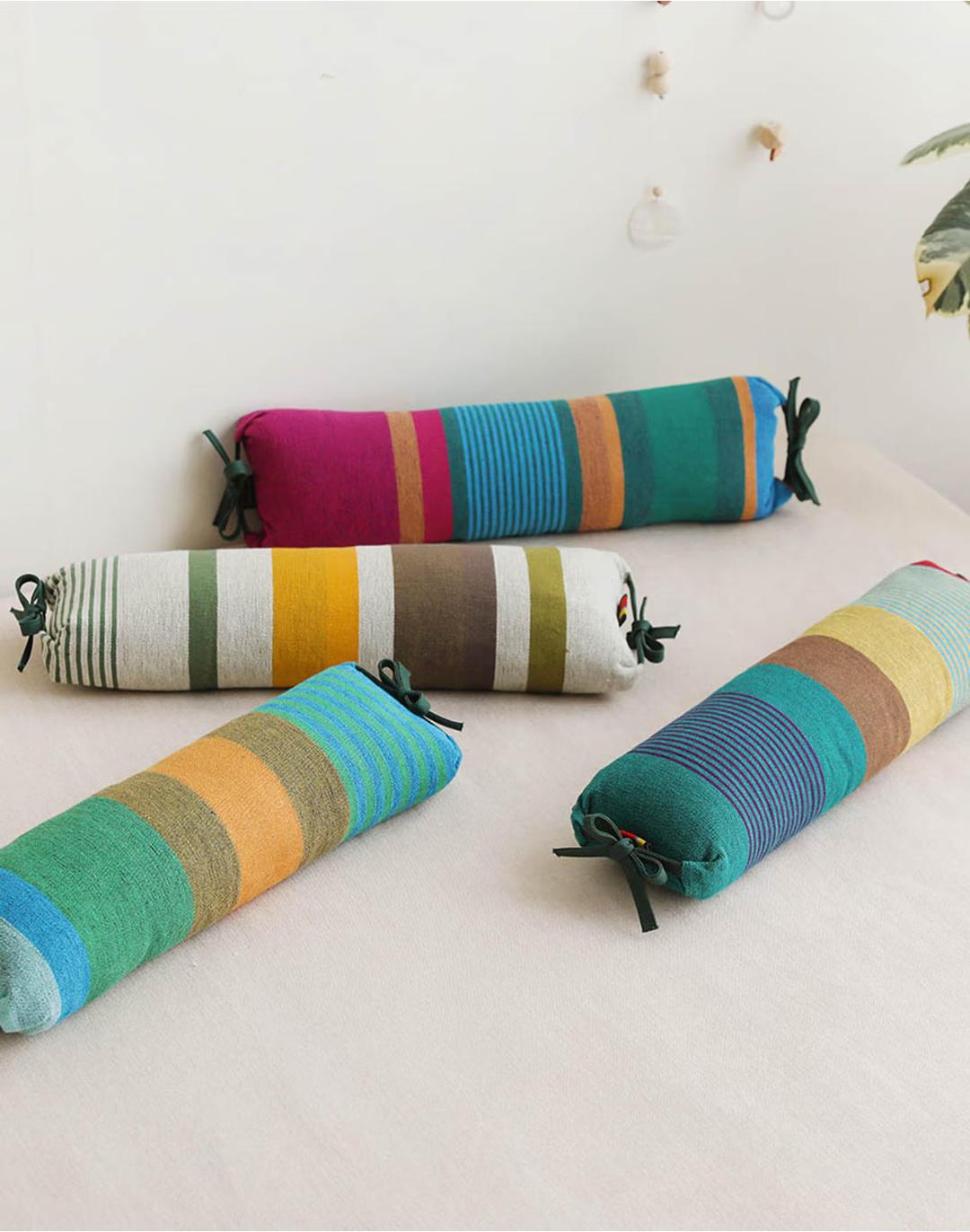 리본 메밀 경추 목베개 4 color