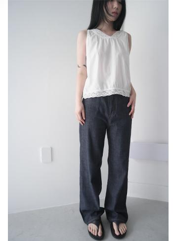 linen straight denim (3c)