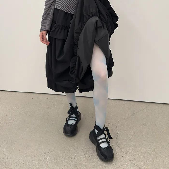 Sky Wash Tights [Sky Blue]