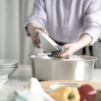 포스코 304 올스텐 다용도 설거지통 8L