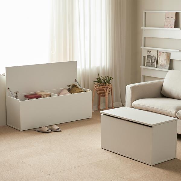 STB 다용도 수납벤치 수납함 2size 3colors