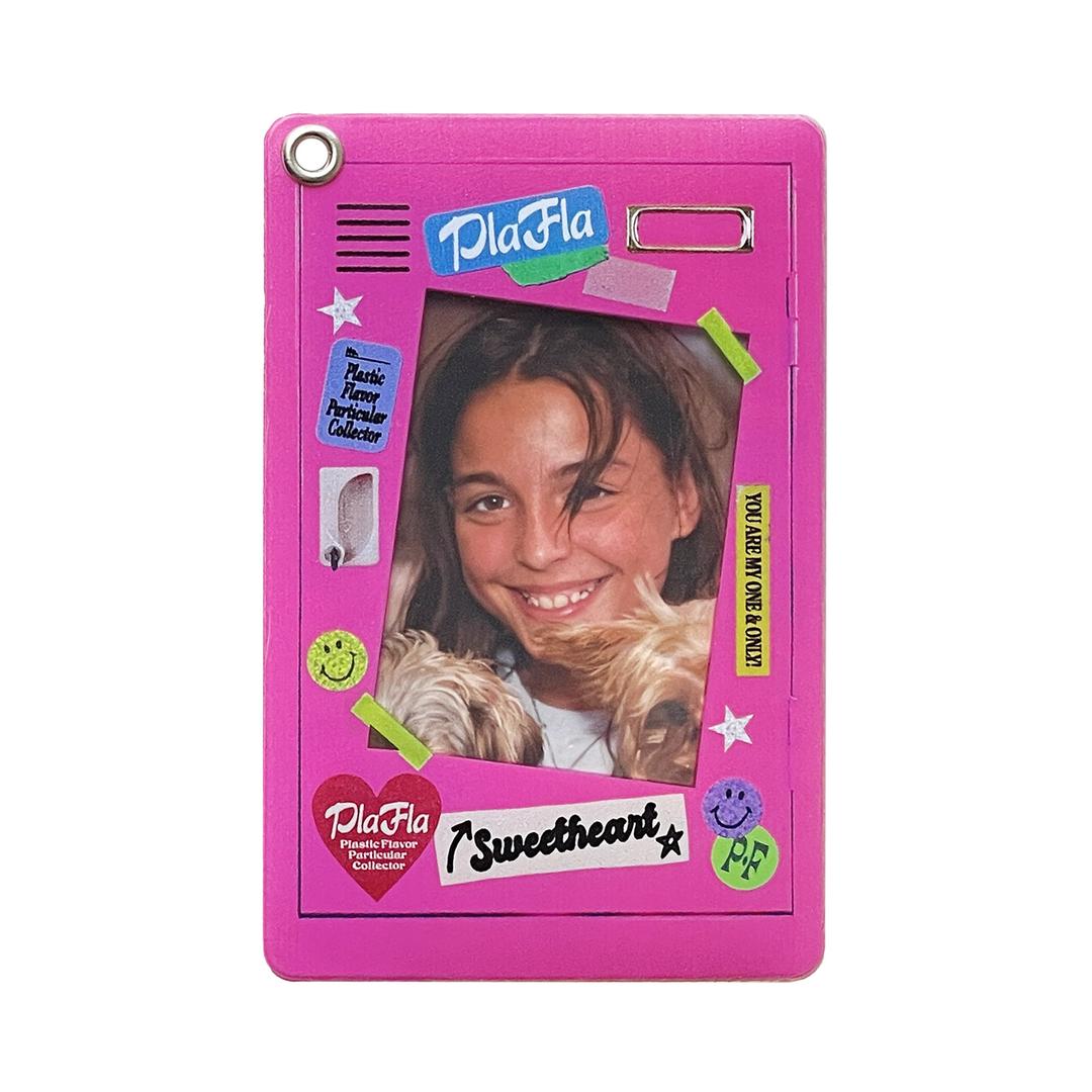 PlaFla Frame Photo Holder 07 Locker Pink
