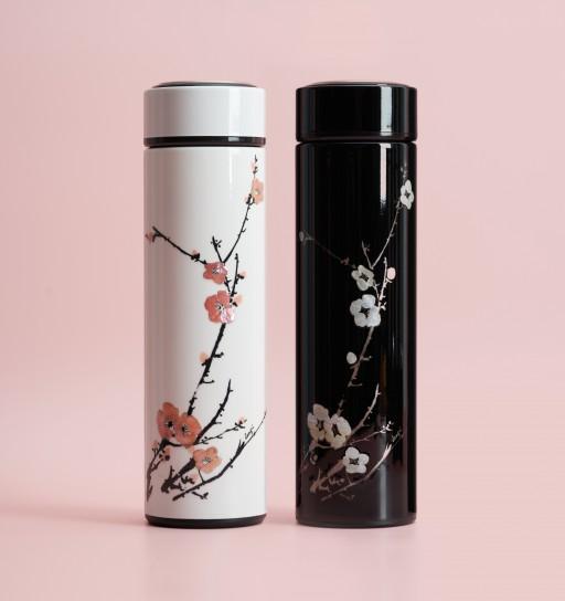 장이스텐진공 자개텀블러 매화450ml