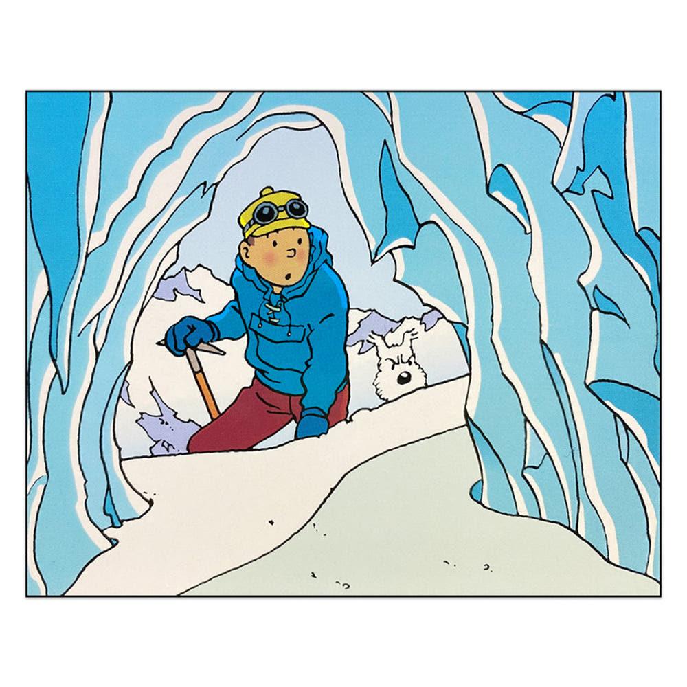 Tintin in Tibet  Scene 02 - Herge 에르제 땡땡 틴틴 아트 포스터 명화 액자