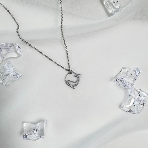 💫써클🐬돌고래 써지컬 목걸이