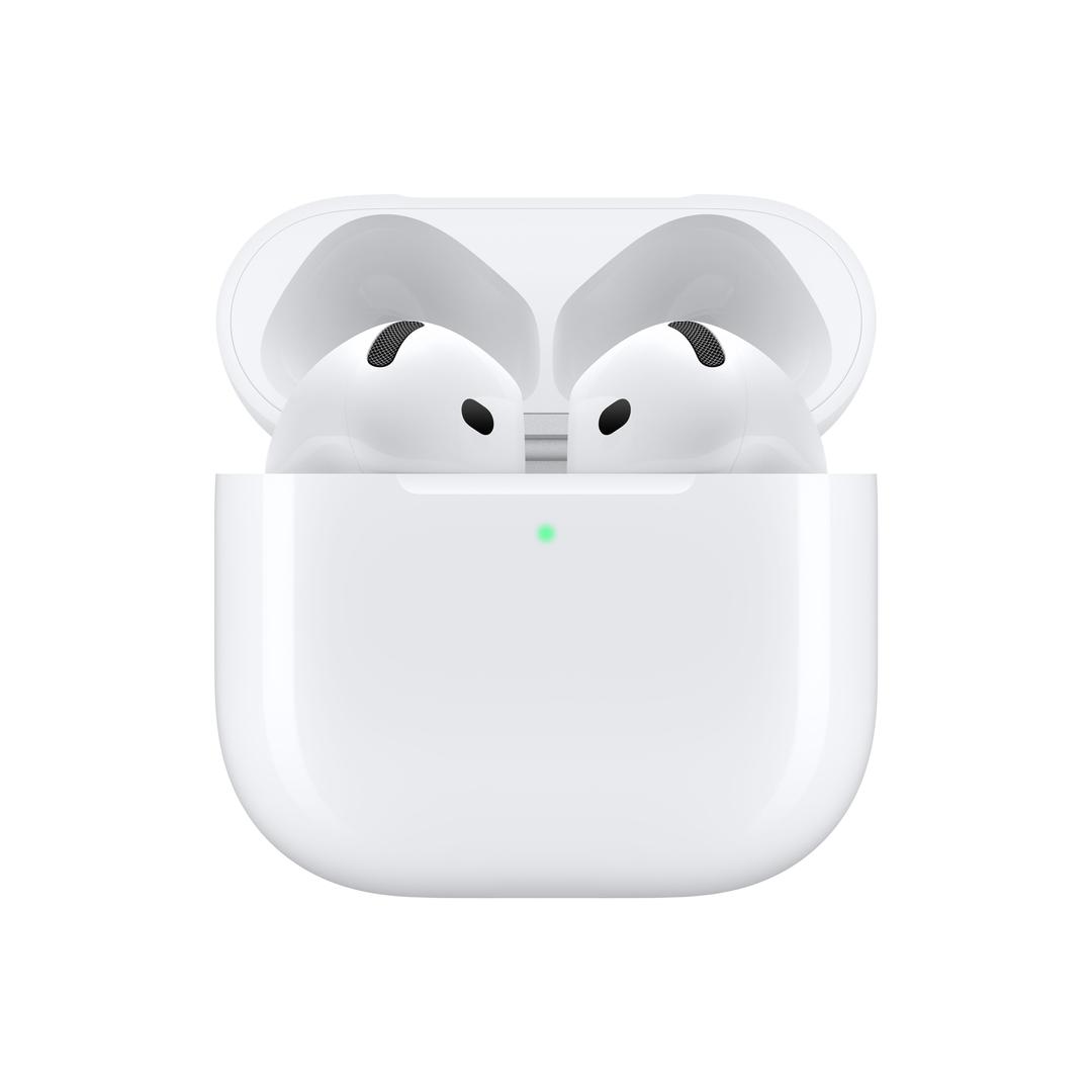 Apple 2024 에어팟 4세대 액티브 노이즈 캔슬링 블루투스 이어폰, MXP93KH/A, 화이트