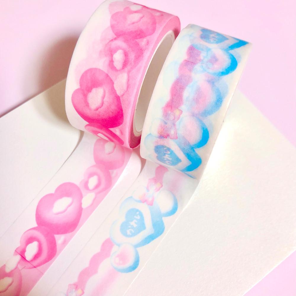 [구르미] Cloud love, Milky cute 마스킹테이프 2종 (d)