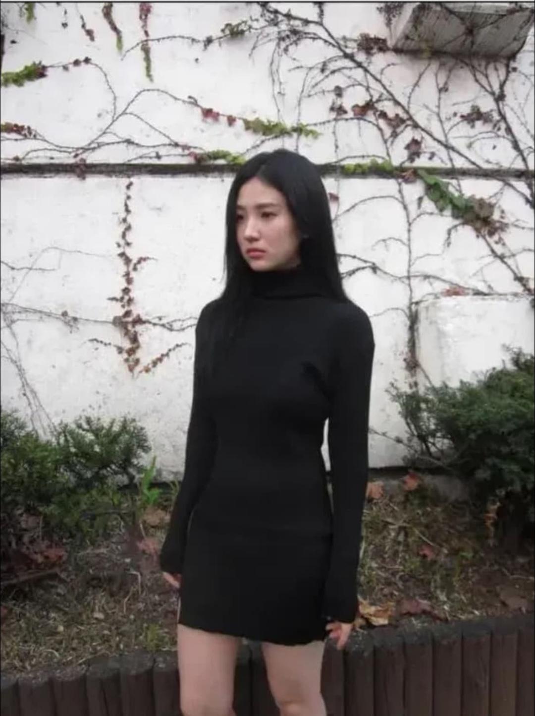 디에이디 니트원피스 블랙 | 후루츠패밀리