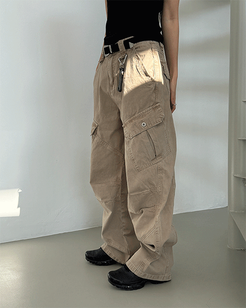 위크어스 [unisex] 오프 다잉 카고 팬츠