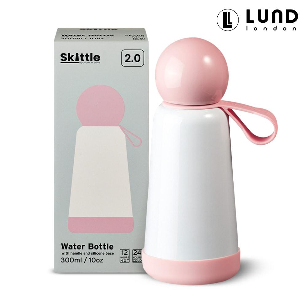 [룬드런던] 스키틀보틀 2.0 미니 300ml 화이트/핑크