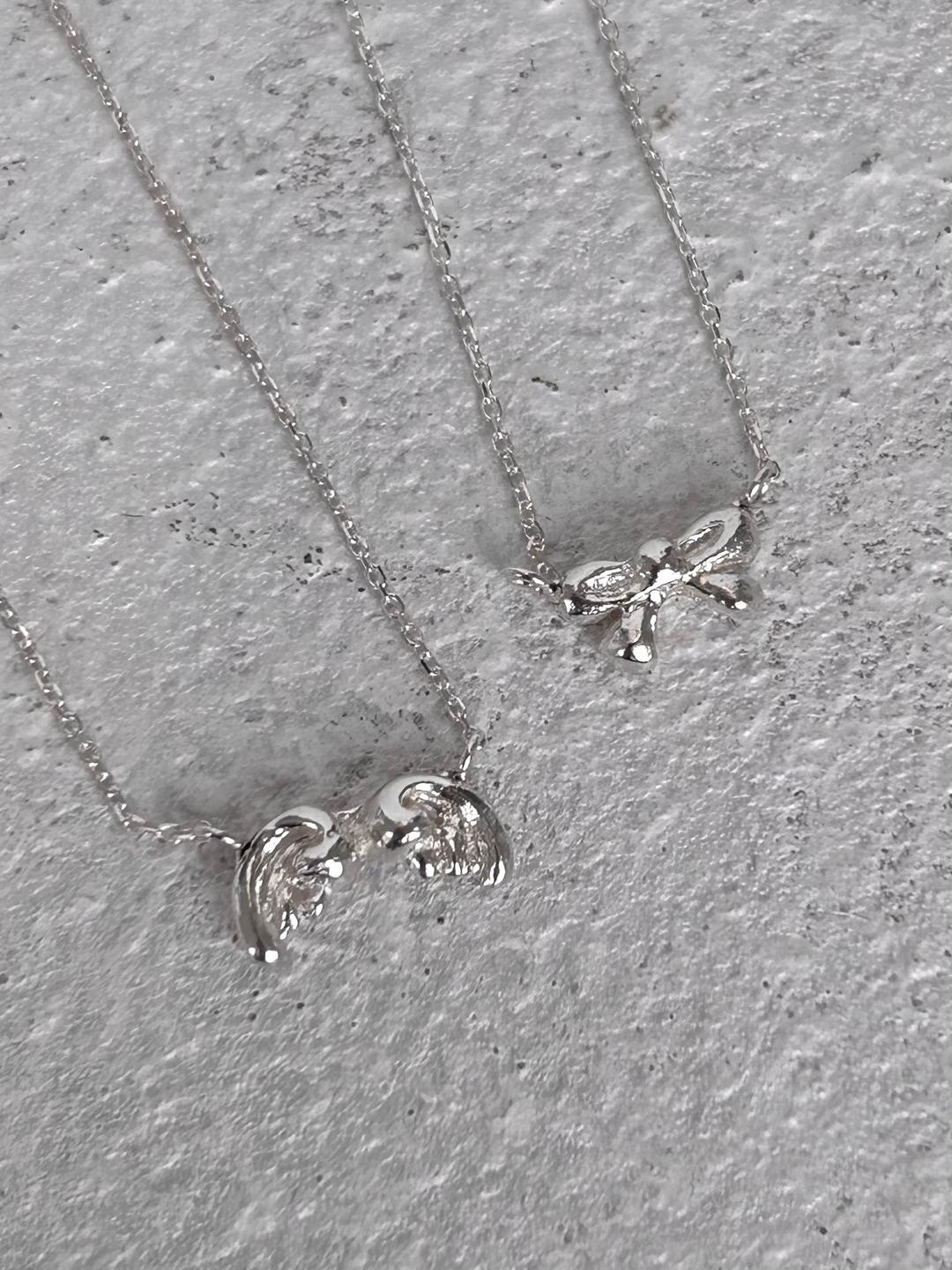[Drawing Series] Necklace-Silver