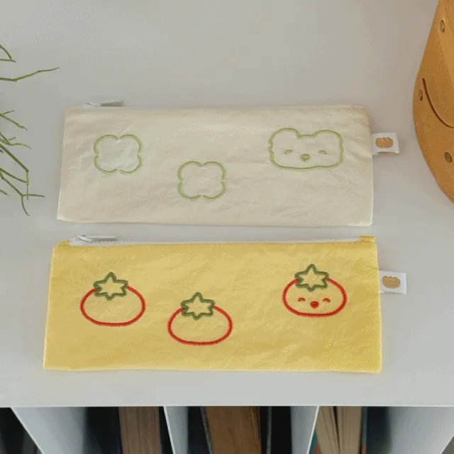 [자체제작] 펜파우치 [토마토] 후카후카스튜디오