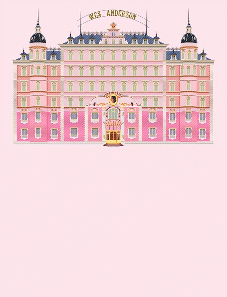 그랜드 부다페스트 호텔 메모패드 멘들스 떡메모지 영화굿즈